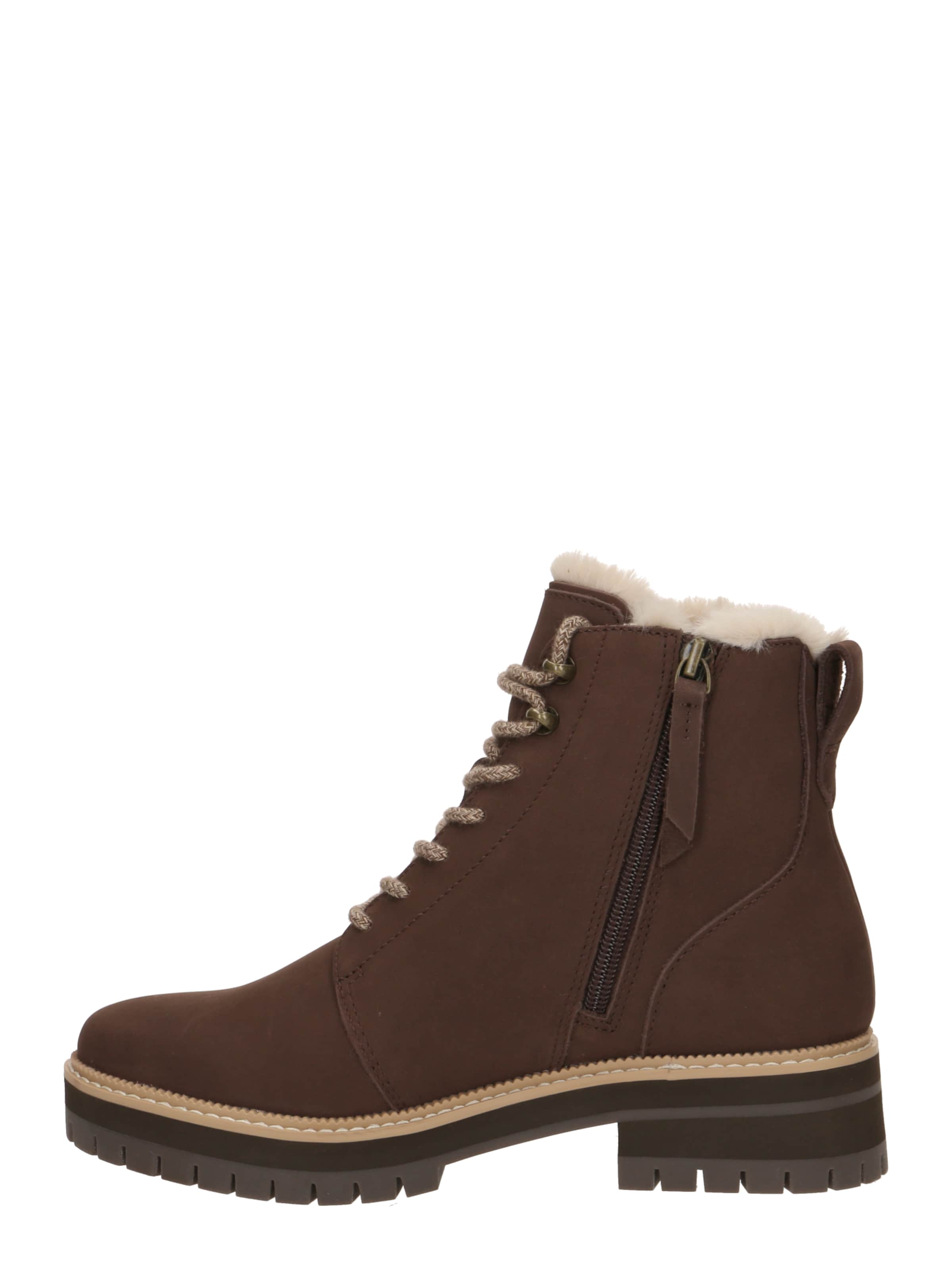 TOMS Stövlett med snörning 'WYLDER' i brun