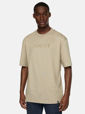 Boggi Milano Футболка в Серый: спереди