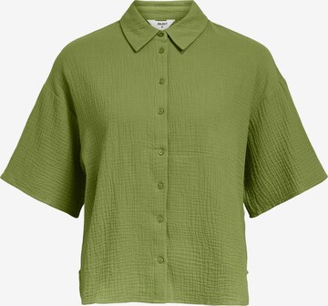 OBJECT Blouse 'CARINA' in Groen: voorkant