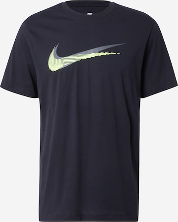 Nike Sportswear Футболка 'SWSH' в Черный: спереди