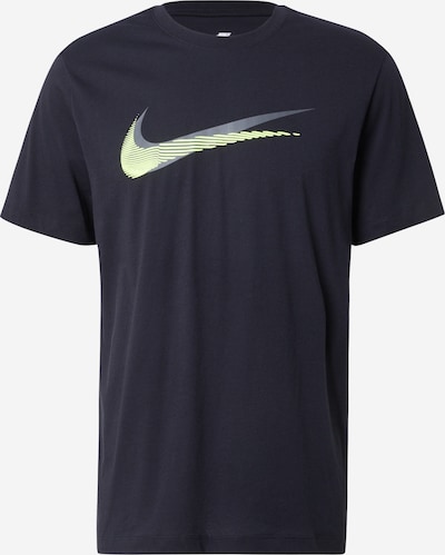 Marškinėliai 'SWSH' iš Nike Sportswear, spalva – žaliosios citrinos spalva / juoda, Prekių apžvalga