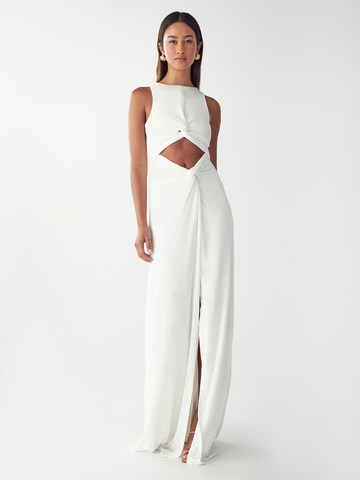 St MRLO - Vestido 'Malia' en blanco: frente