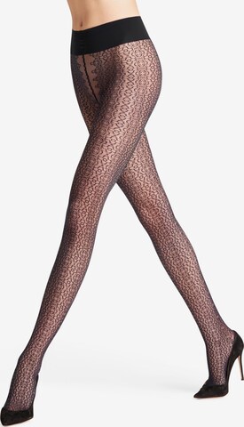 FALKE Strumpfhose 'Baroque Gem' in Schwarz: Vorderseite