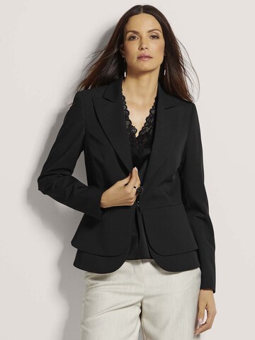 Blazer MADELEINE en noir : devant