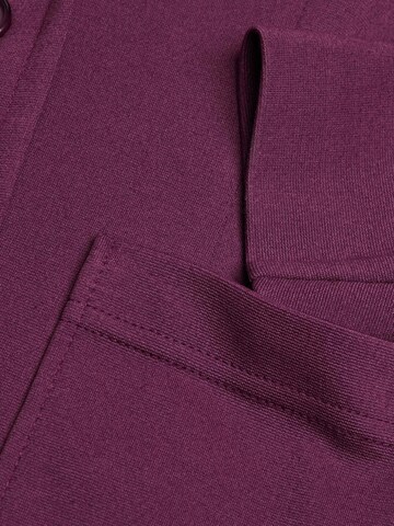 Goldner Blazer in Purple