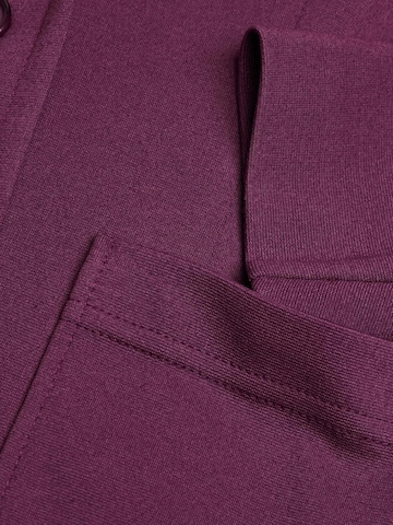 Goldner Blazer in Purple