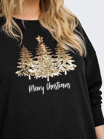 Abito 'CARSANTA XMAS' di ONLY Carmakoma in nero