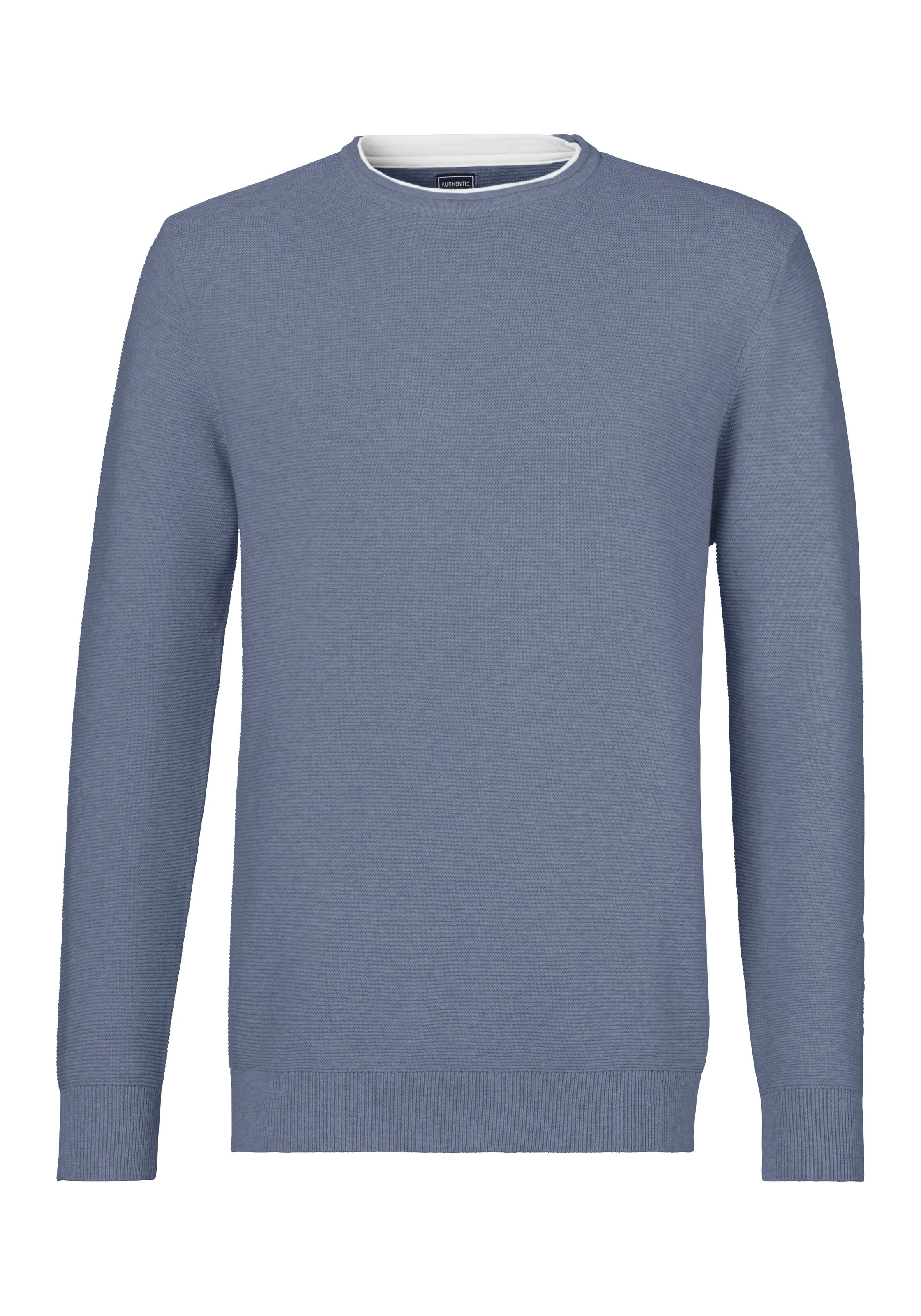 Authentic Le Jogger Pullover in Blau: Vorderseite
