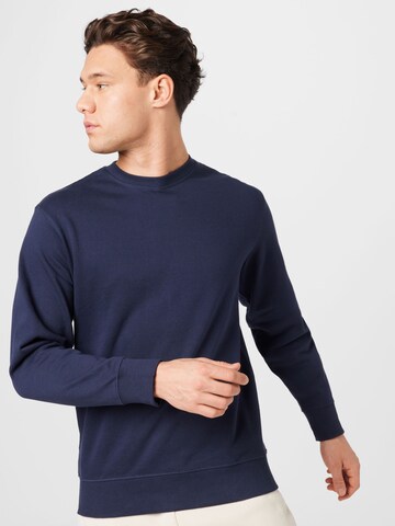 SELECTED HOMME Sweatshirt in Blauw: voorkant