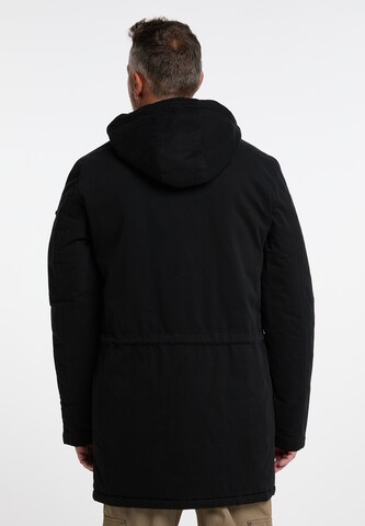 DreiMaster Vintage Winterparka 'Imane' in Schwarz