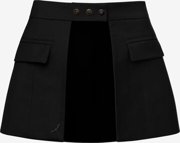 Jupe 'Kiara Skirt-Belt' DIVALO en noir : devant