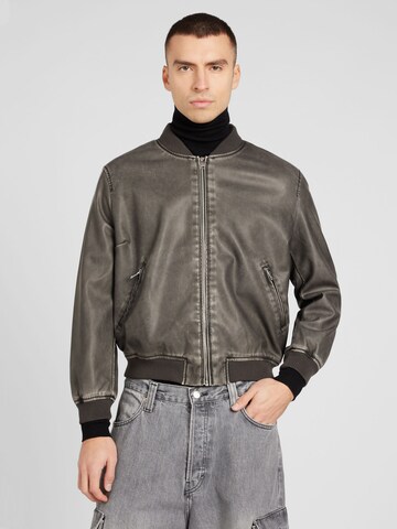 ONLY Carmakoma Between-Season Jacket 'Halli' in Grey: front