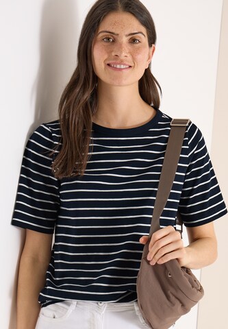 CECIL T-Shirt in Blau: Vorderseite