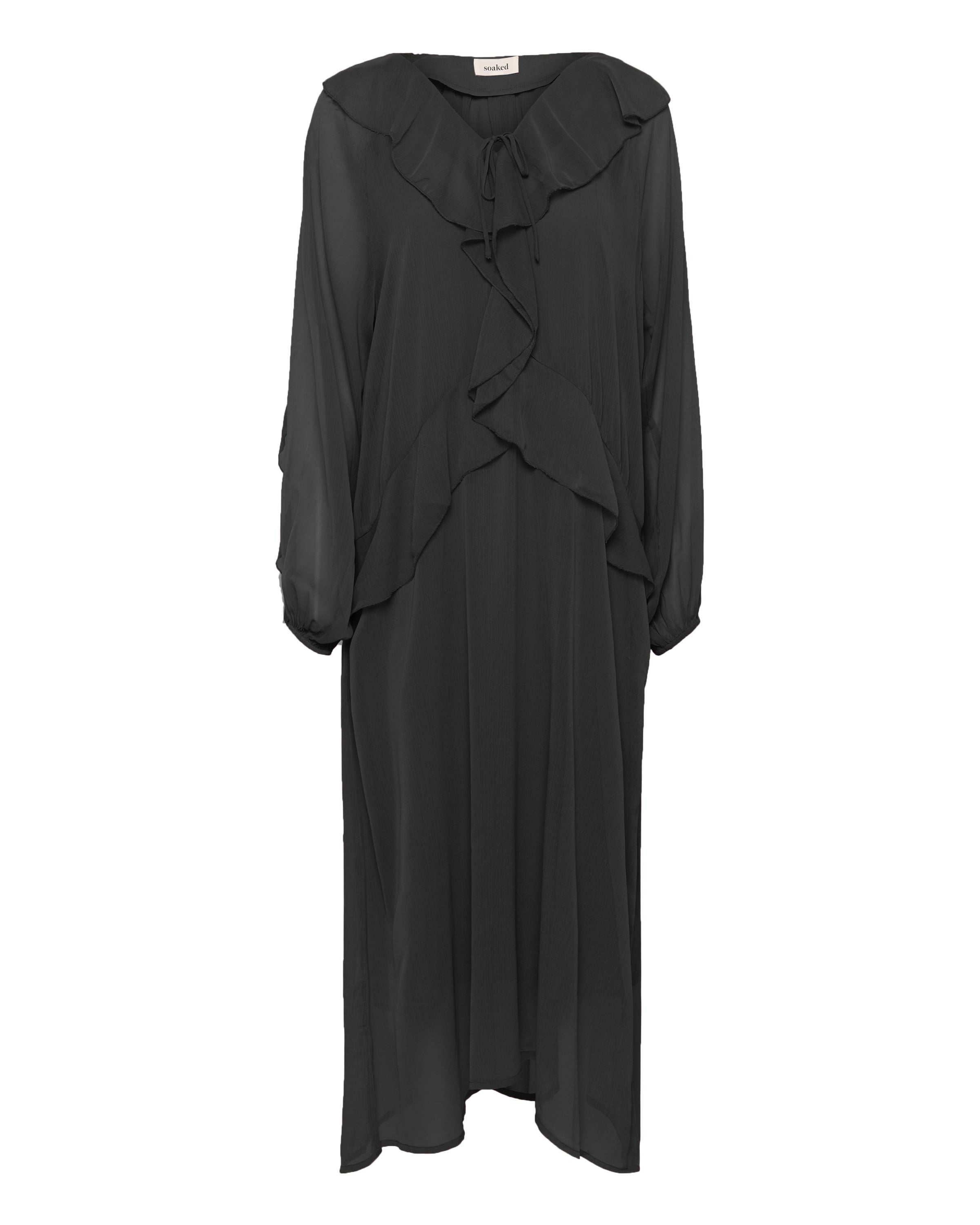 Robe 'Harietta' SOAKED IN LUXURY en noir : devant