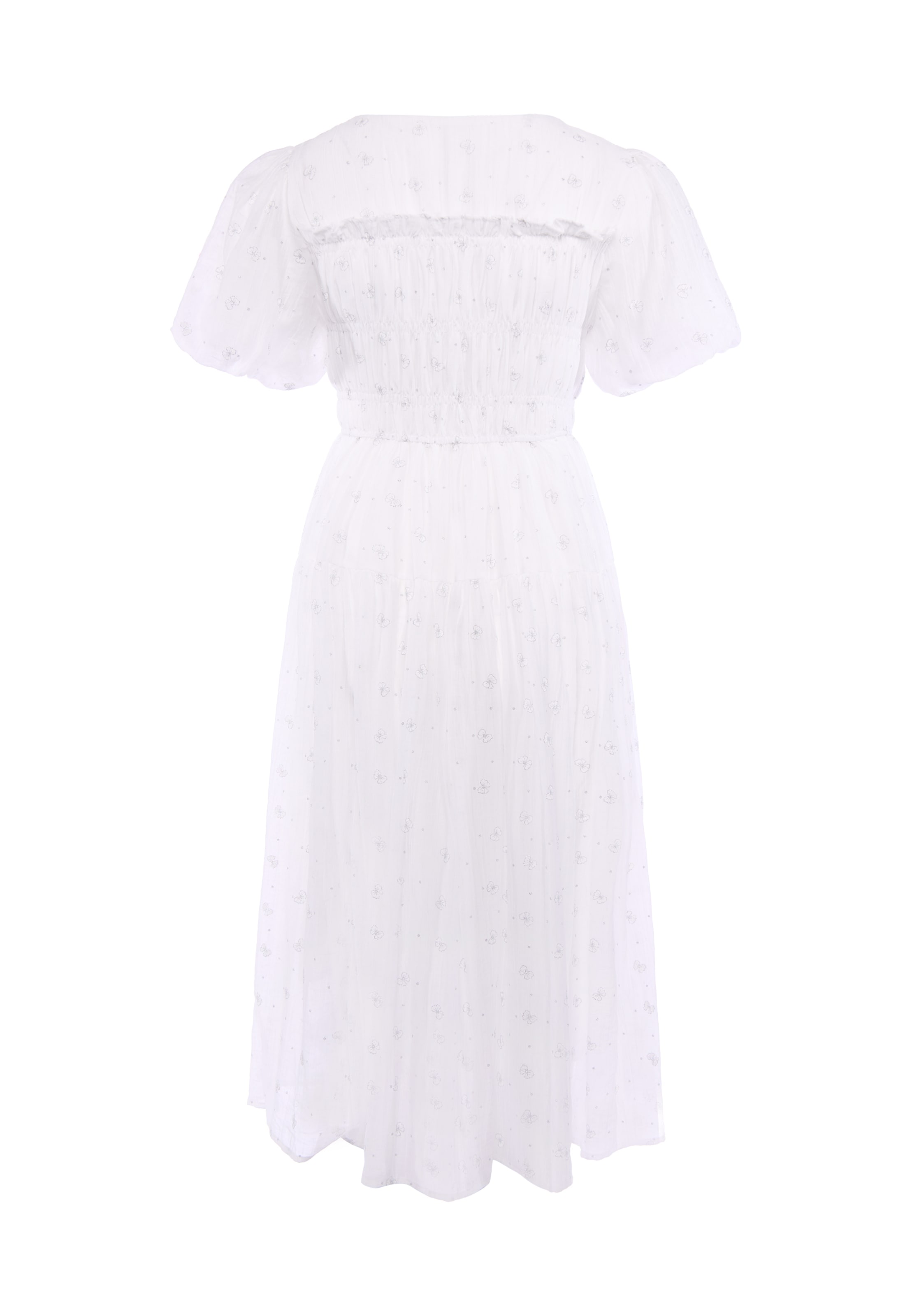 IZIA - Vestido en blanco