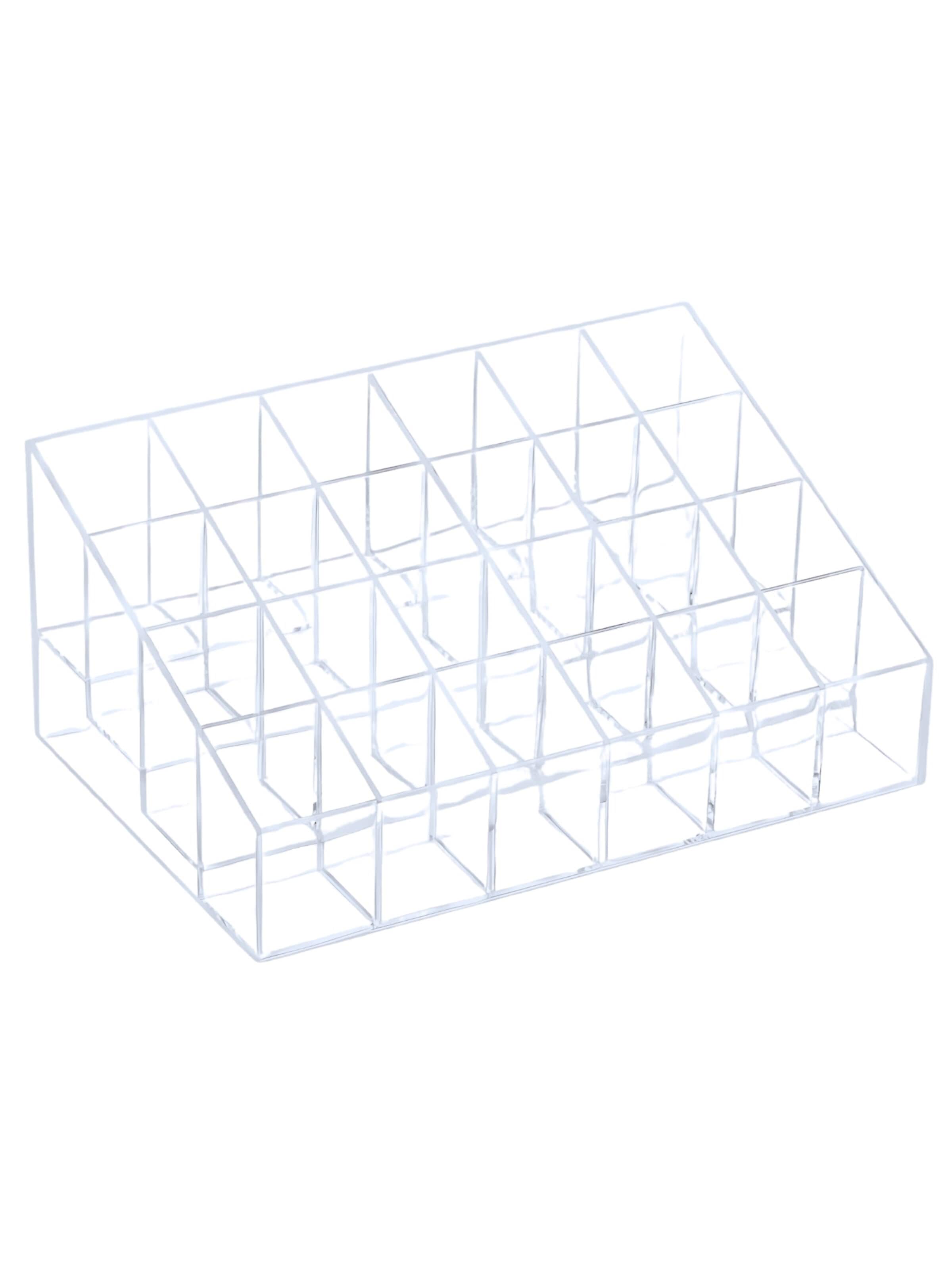 Boîte à bijoux 'Makeup Acrylic Organizer (U300)' UNIQ Beauty en transparent : devant