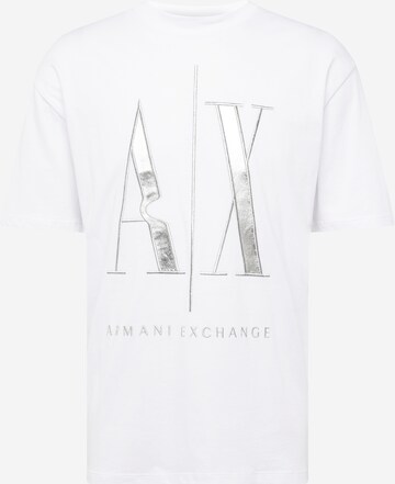 ARMANI EXCHANGE Shirt in White: front