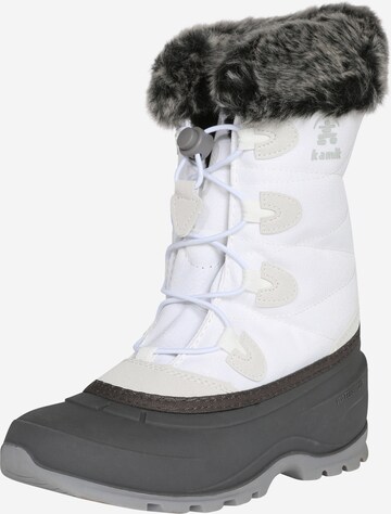 Kamik Boots in White: front