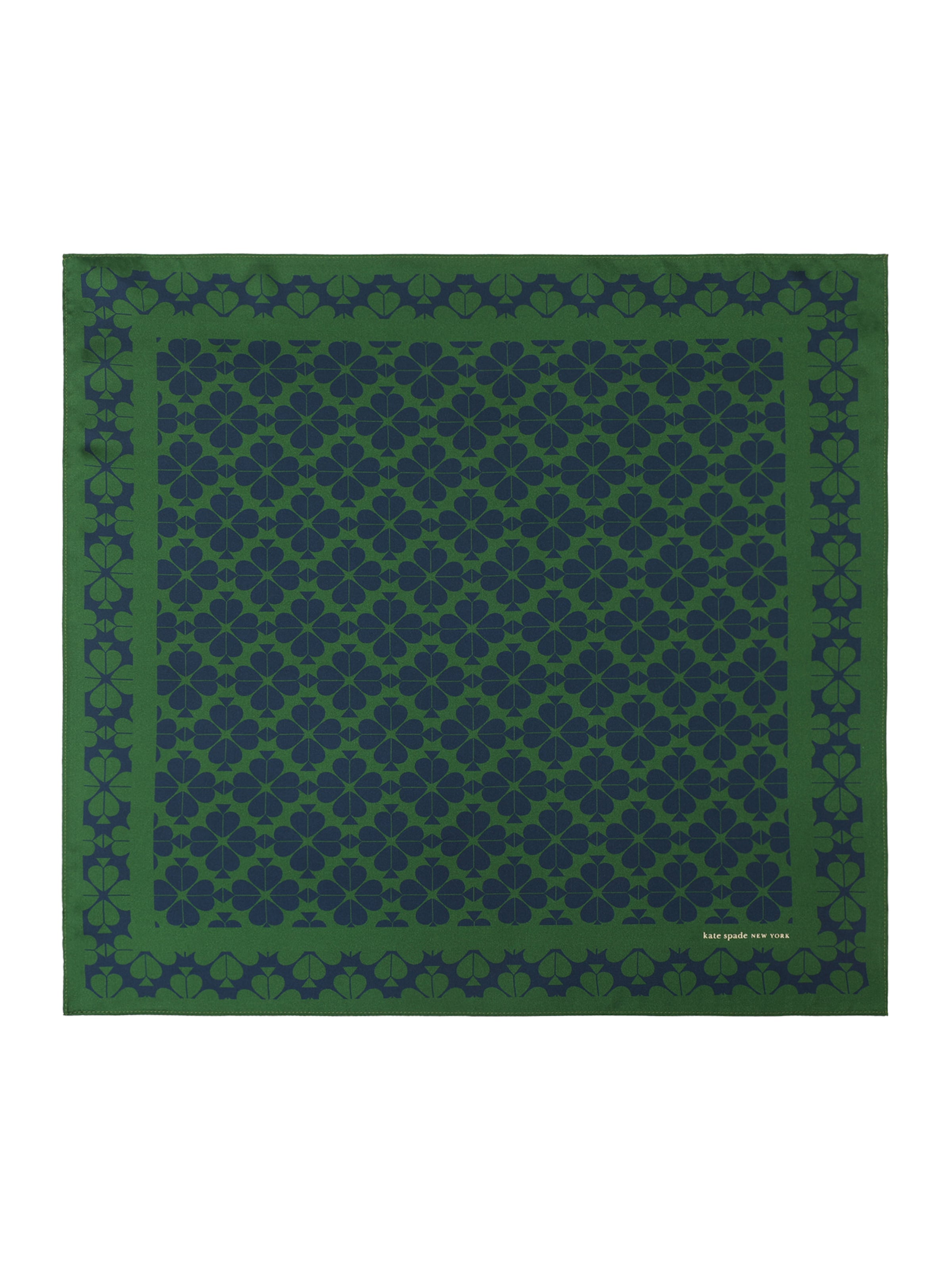 Foulard 'New York' Kate Spade en bleu : devant
