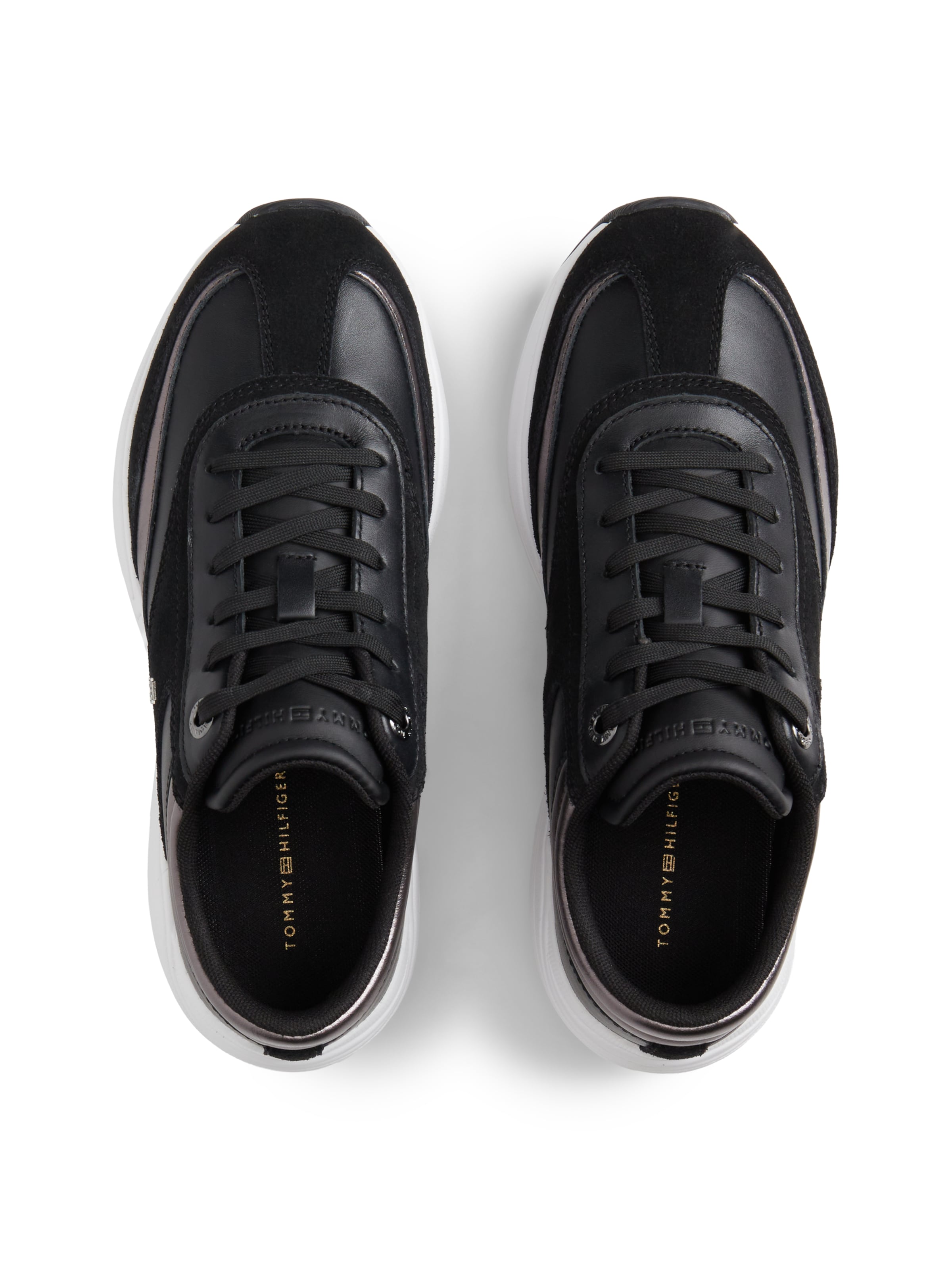 TOMMY HILFIGER Sneakersy niskie w kolorze czarny