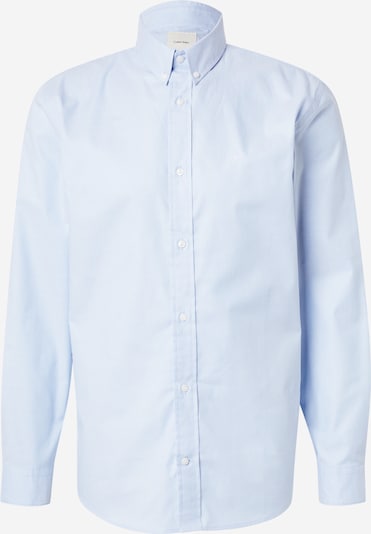 Dalykinio stiliaus marškiniai iš Calvin Klein, spalva – pastelinė mėlyna, Prekių apžvalga