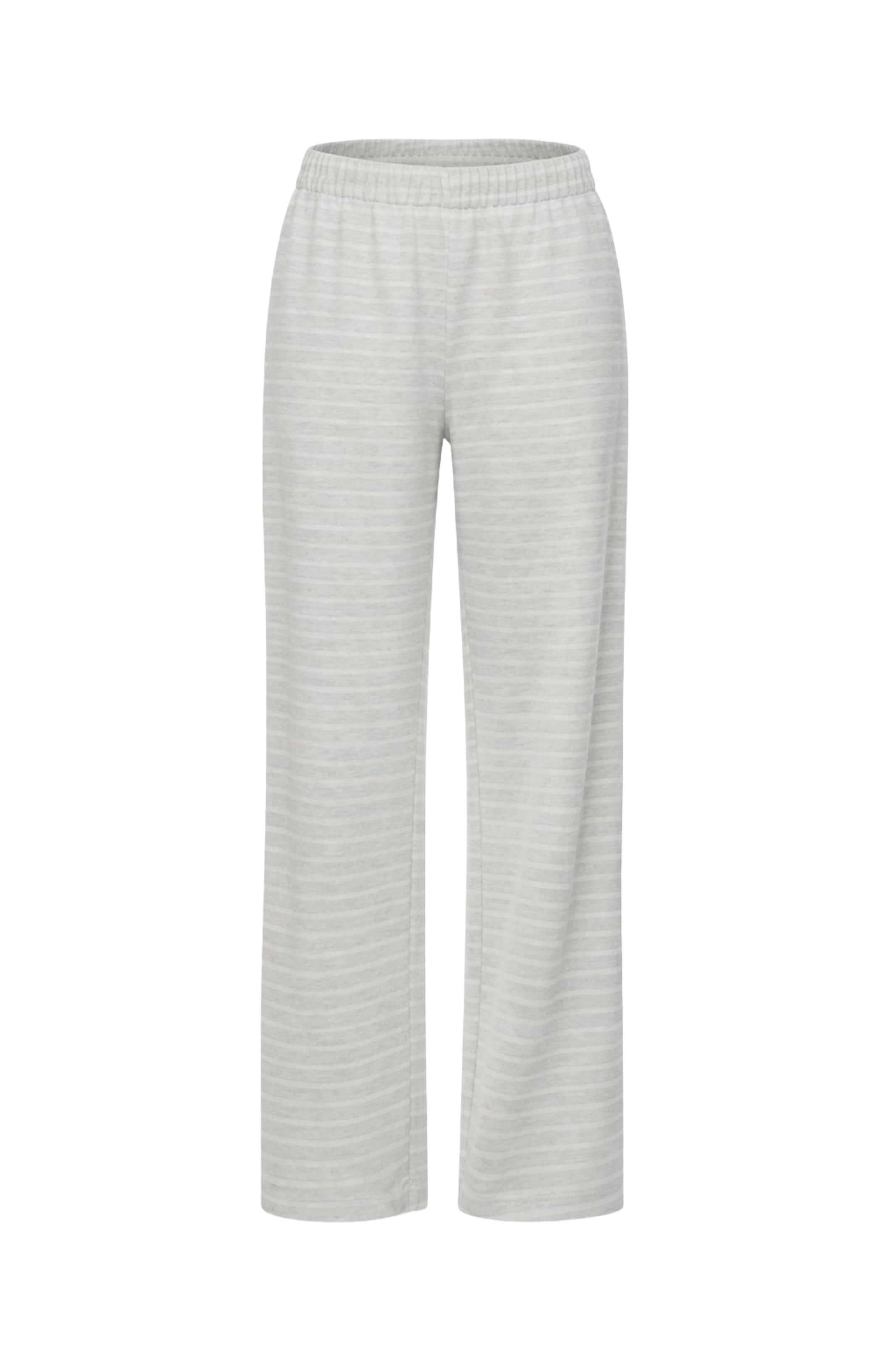 Alexa Dash Loosefit Broek in Grijs: voorkant