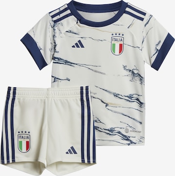 ADIDAS PERFORMANCE Trainingsanzug 'Italy 23 Away Mini Kit' in Weiß