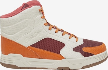 Baskets hautes 'Rebound' Ewing en beige : devant