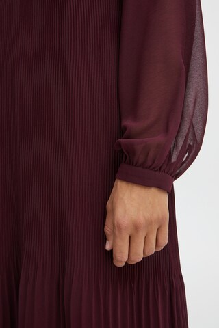 Robe 'Plisse' Fransa en rouge