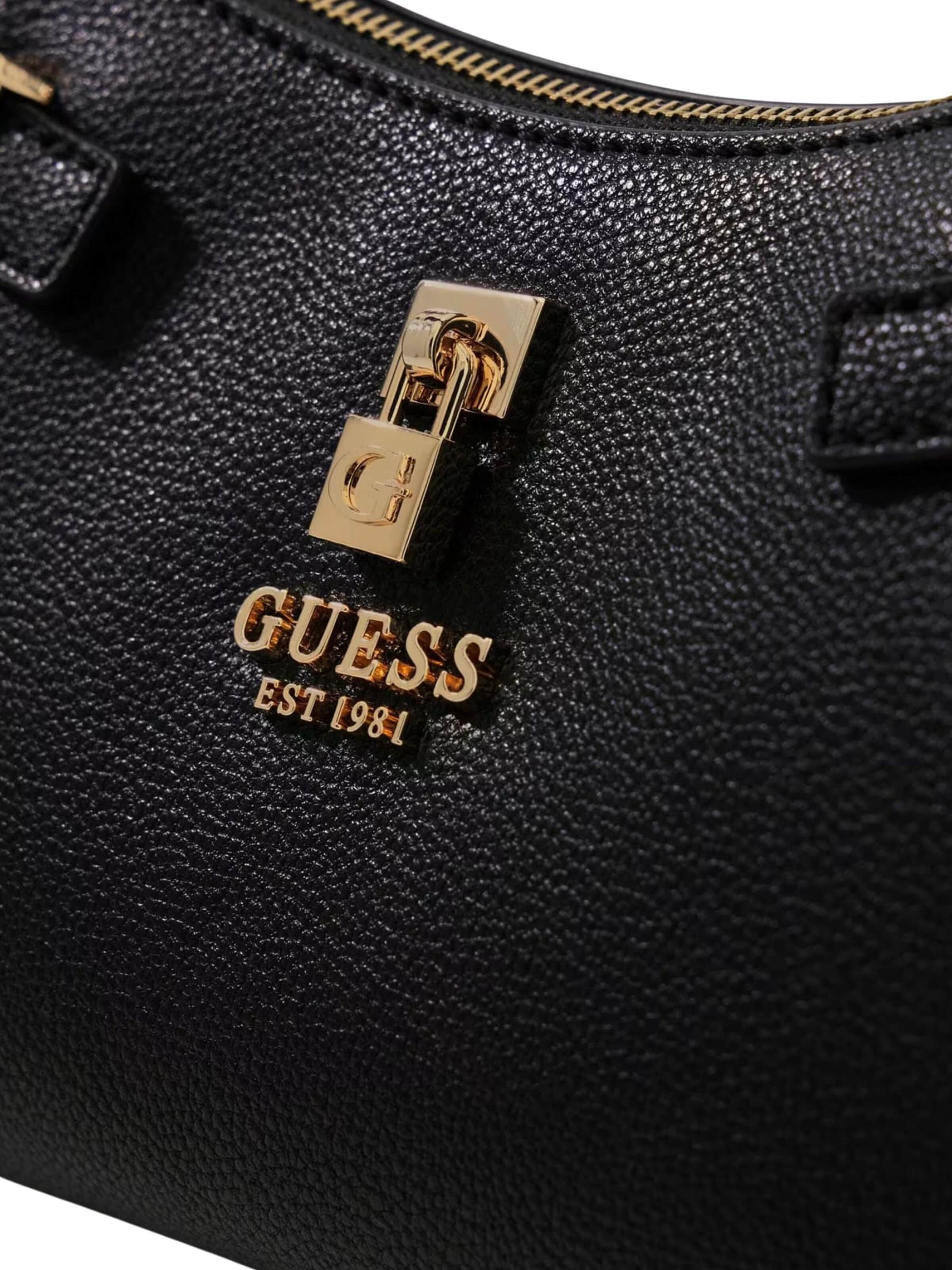 GUESS Taška přes rameno 'Guess Sac Bandoulière Noelle Girlfriend Sa Black' – černá