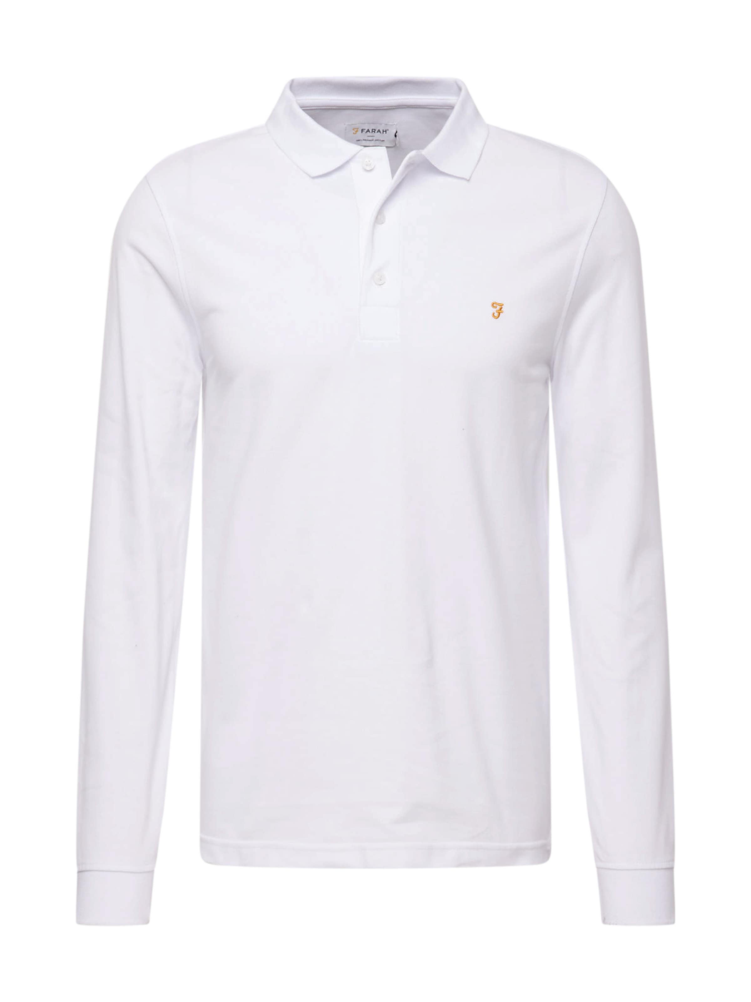 FARAH Paita 'BLANES' värissä valkoinen: etupuoli