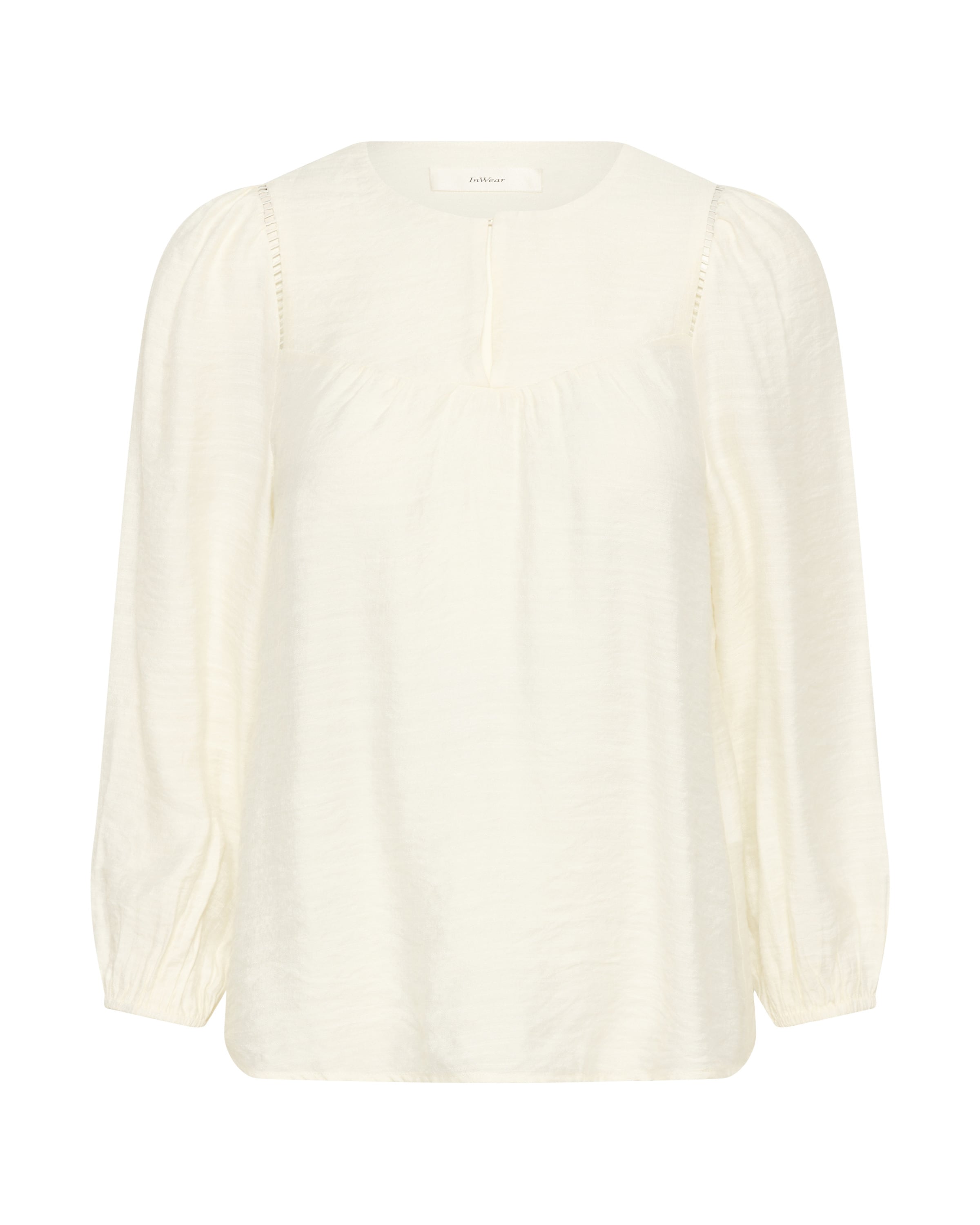 Chemisier 'LINNISIW' InWear en blanc : devant