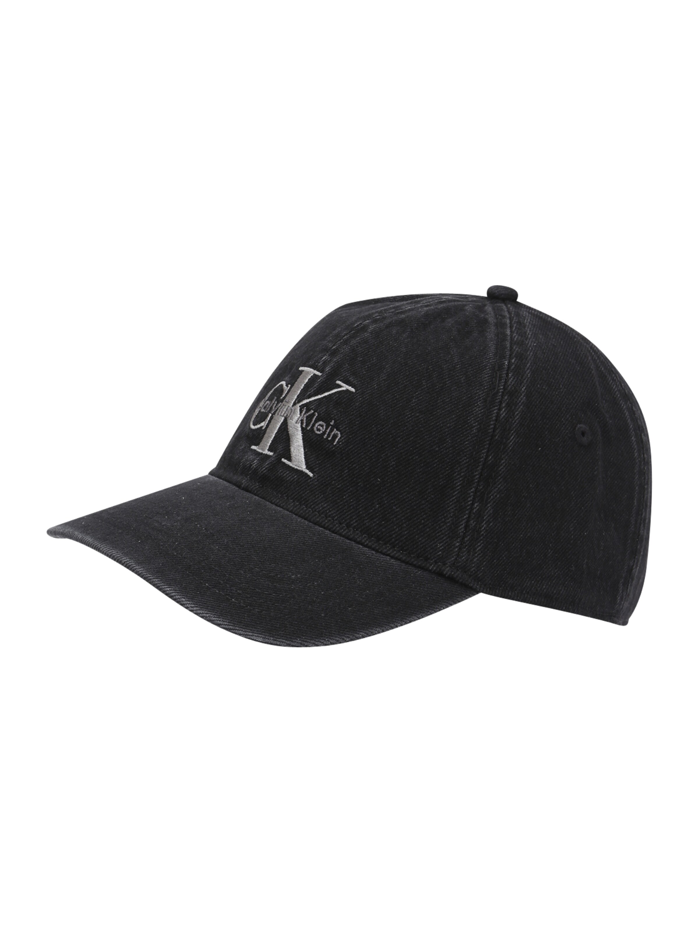 Cappello da baseball di Calvin Klein in nero: frontale
