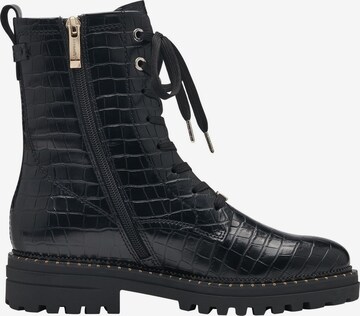 TAMARIS Lace-Up Ankle Boots in Black