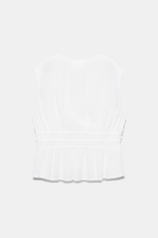 Pull&Bear Blúzka - Biela