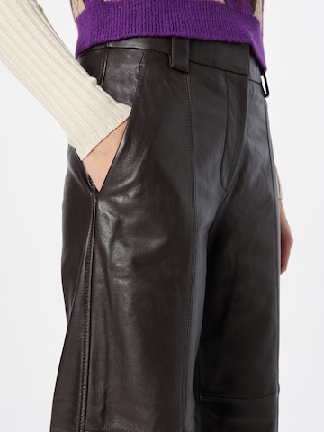 SECOND FEMALE Regular Pants 'Letho' in Brown