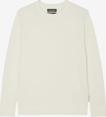 Pull-over Marc O'Polo en blanc : devant