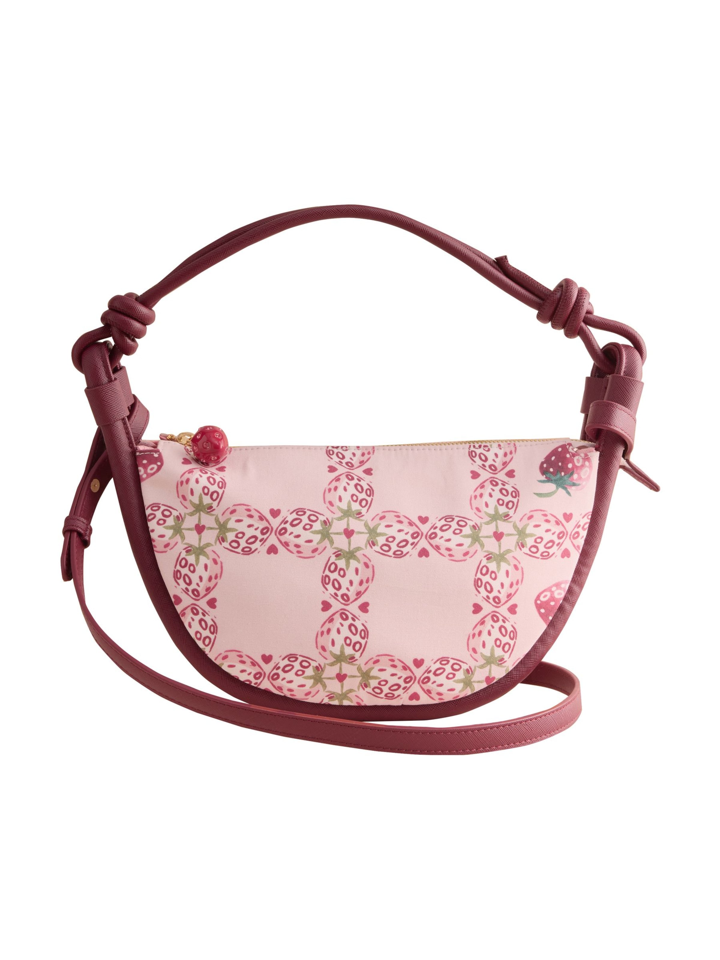 Geantă de umăr de la Cath Kidston pe roz: față