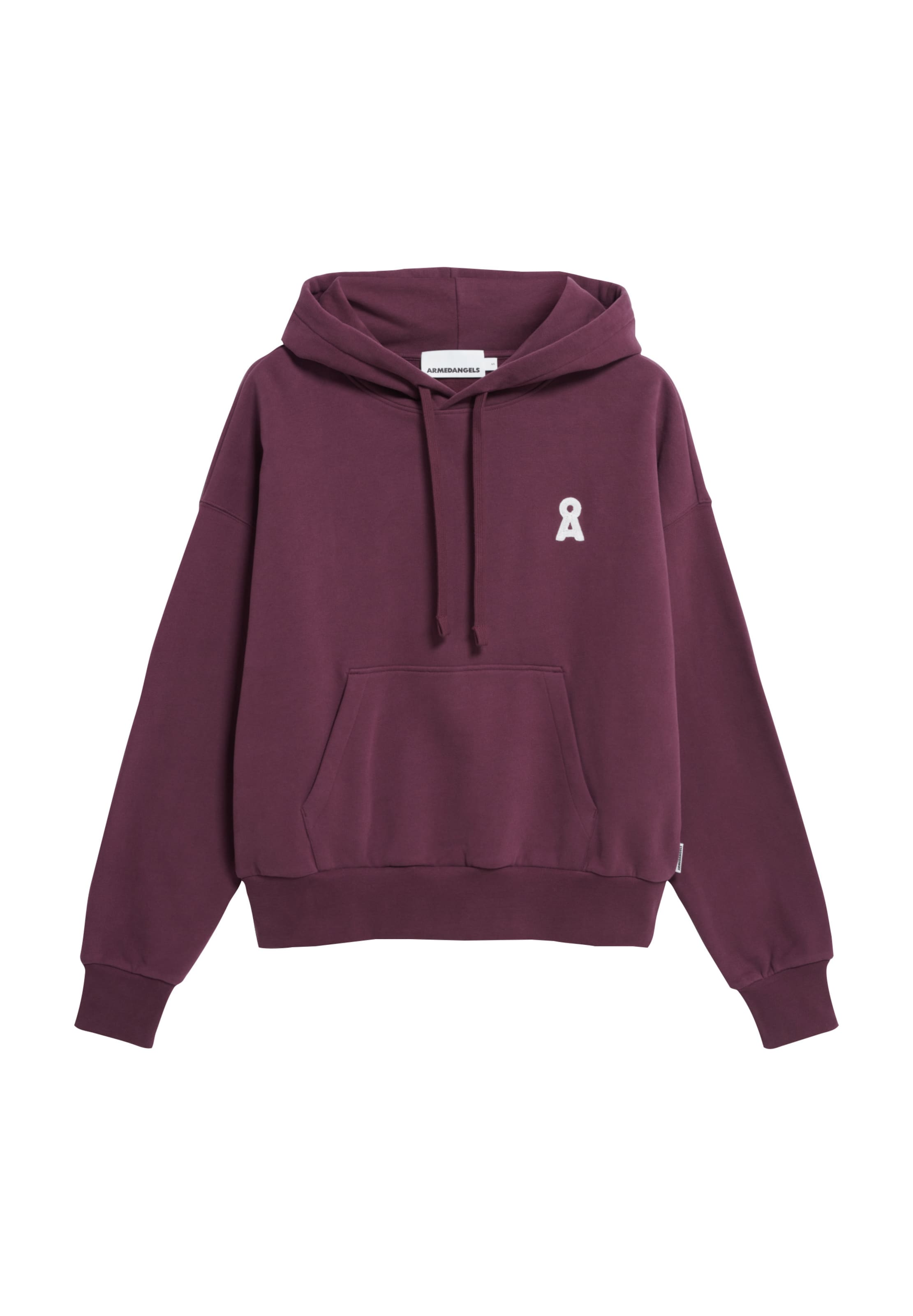 ARMEDANGELS Hoddie ICONIC Å 'FRANCISARAA' in Rot: Vorderseite