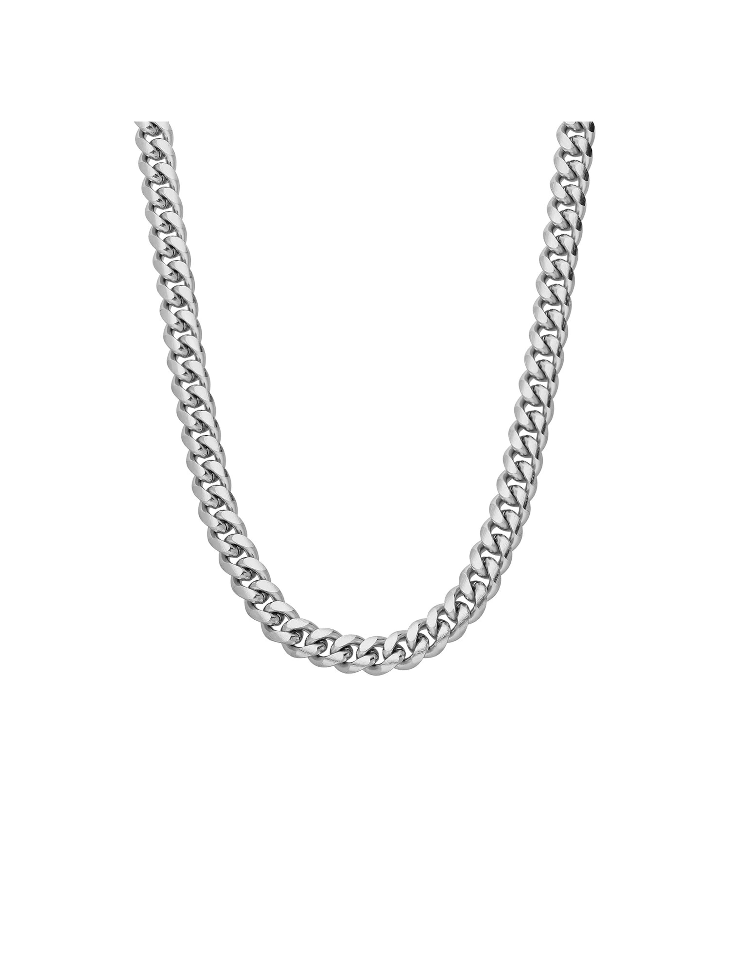 Lucardi Necklace 'Statement' in Silver