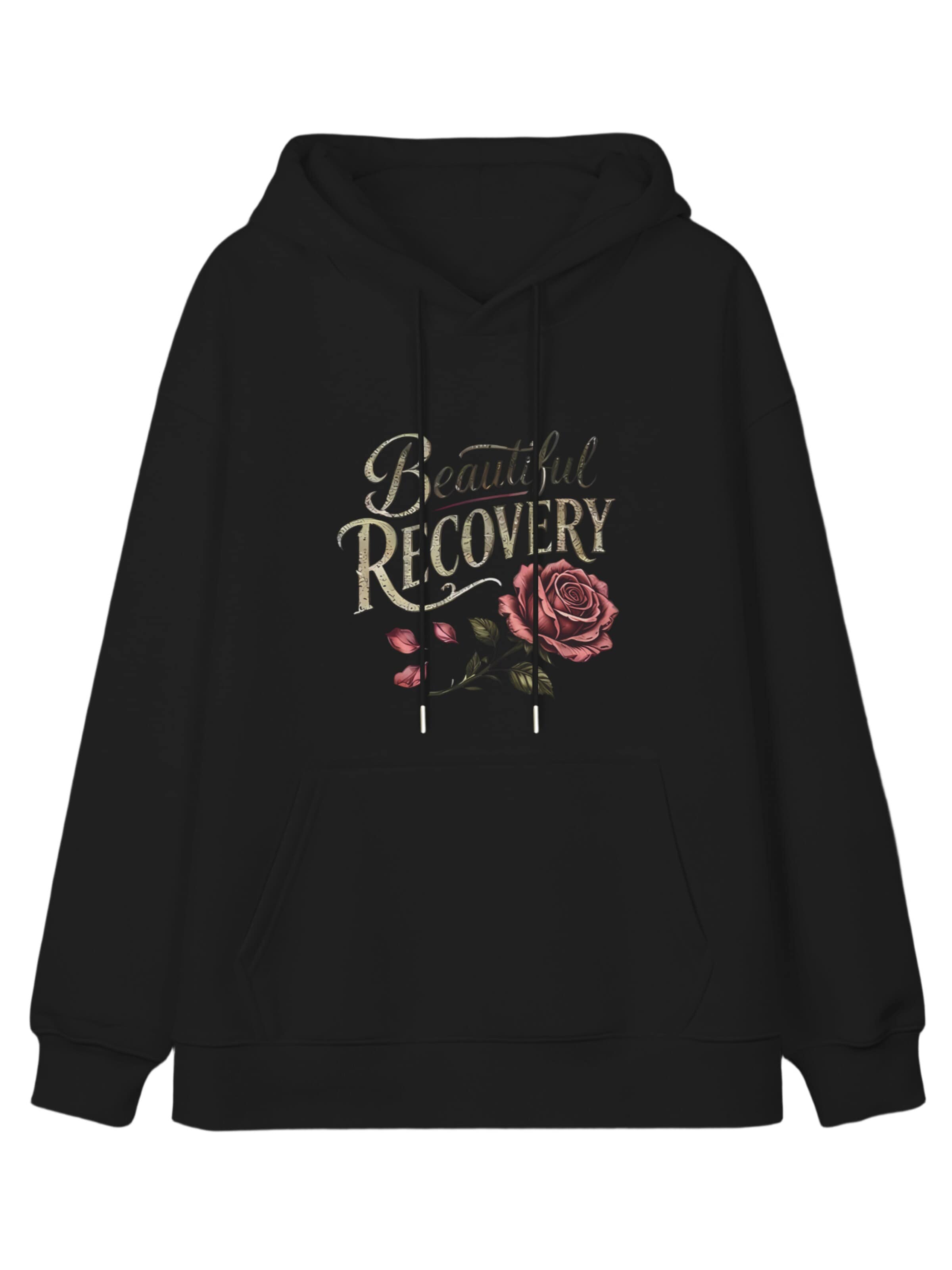 GORHEY Sweatshirt in Schwarz: Vorderseite