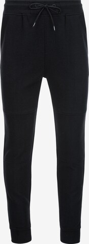 Pantalon 'PASK-0129' Ombre en noir : devant