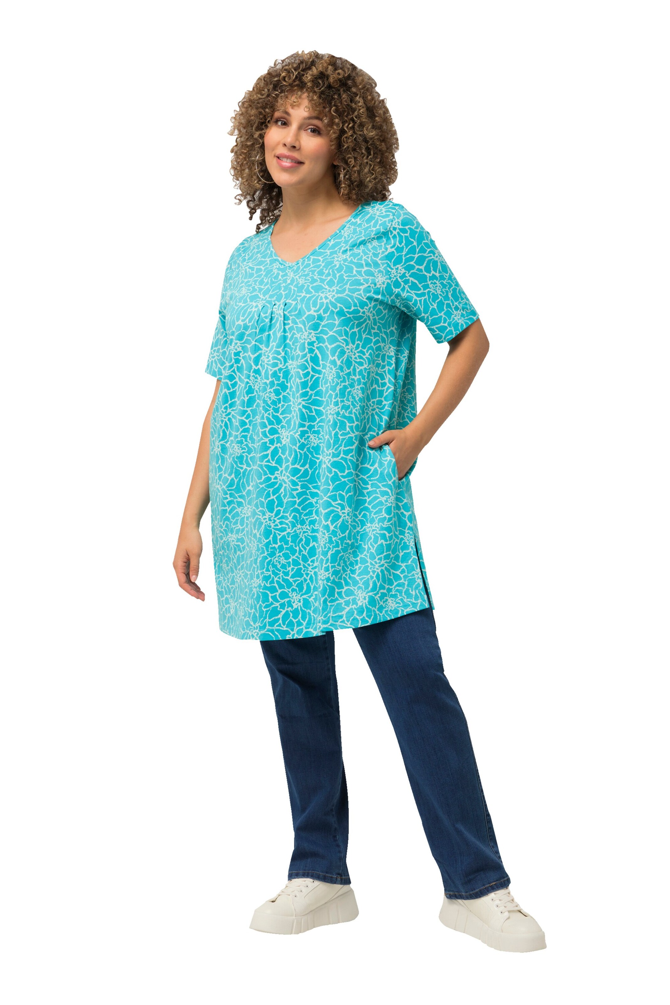 Ulla Popken Shirt in Blue