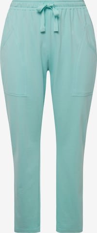 Angel of Style Regular Pants in Blue: front