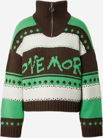 Samsøe Samsøe Sweater 'EKEI' in Green: front