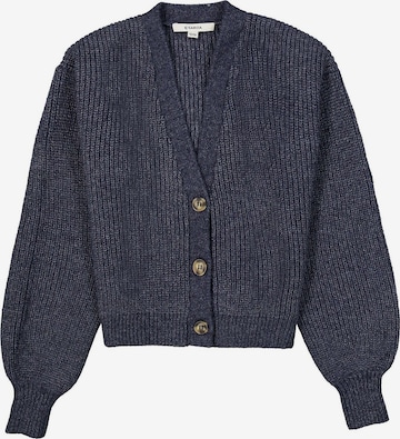 GARCIA Knit Cardigan in Blue: front