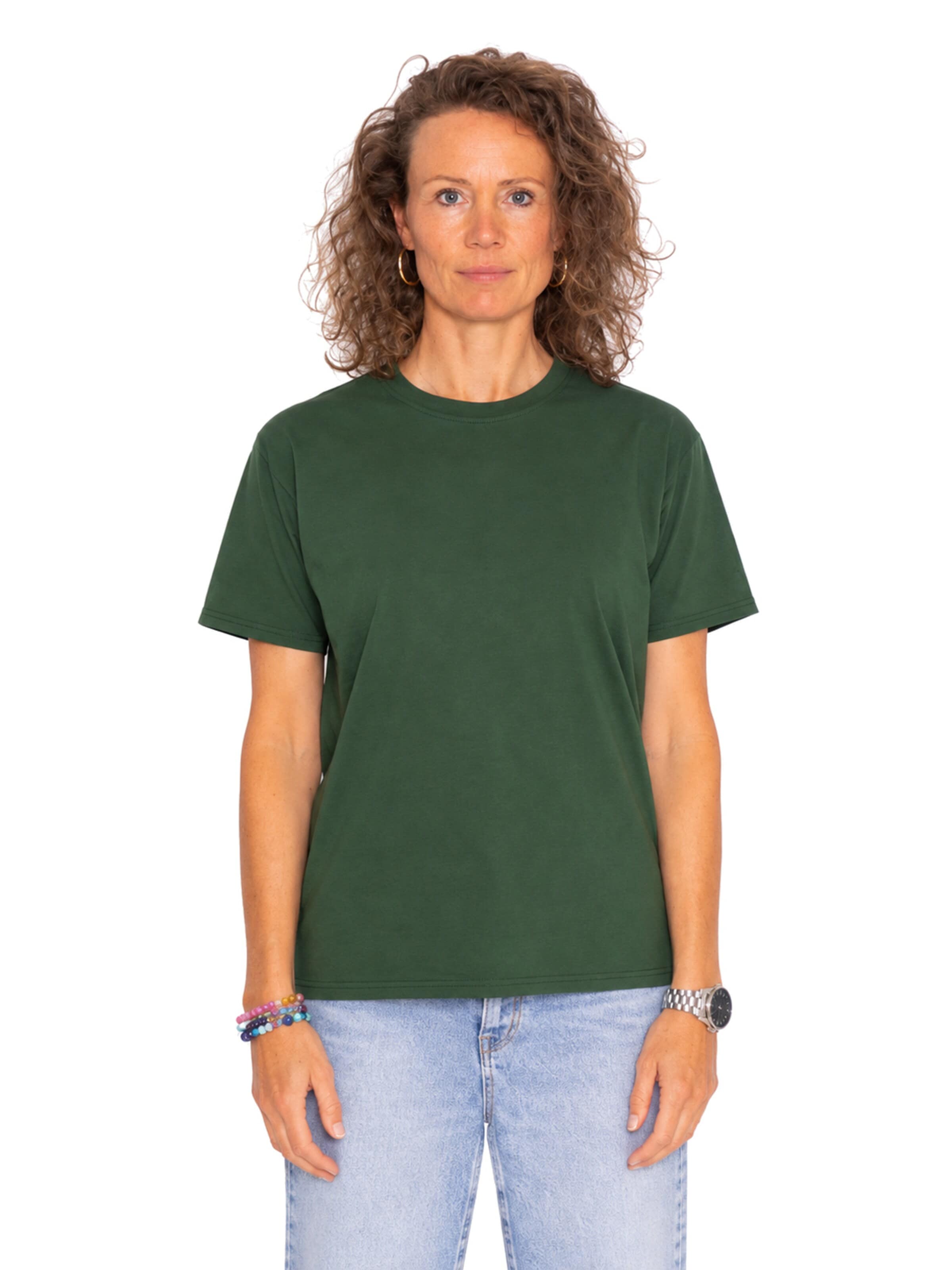 FRUIT OF THE LOOM Shirts 'T-shirt' i grøn