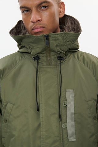 Matinique Vinterparka 'MABarnbow 73' i grøn