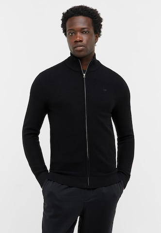 MUSTANG Sweatshirt 'Style Escondido' in Schwarz