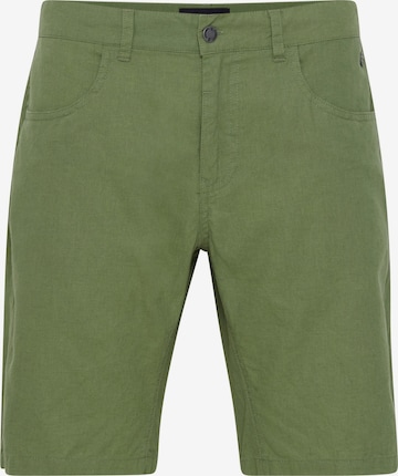 BLEND Regular Trousers in Green: front